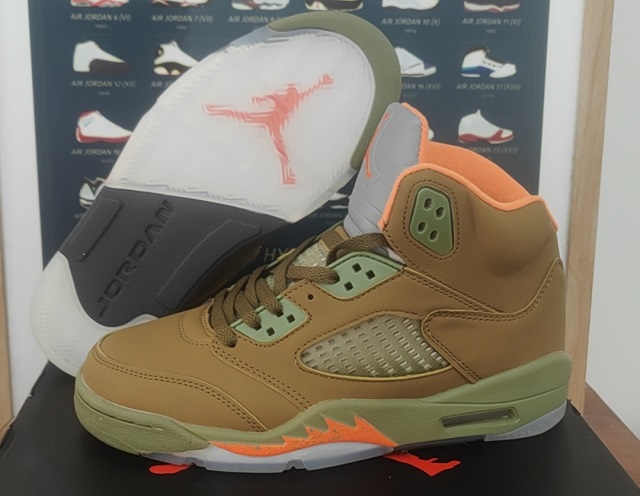 Air Jordan 5 Retro 2023 V Army Green